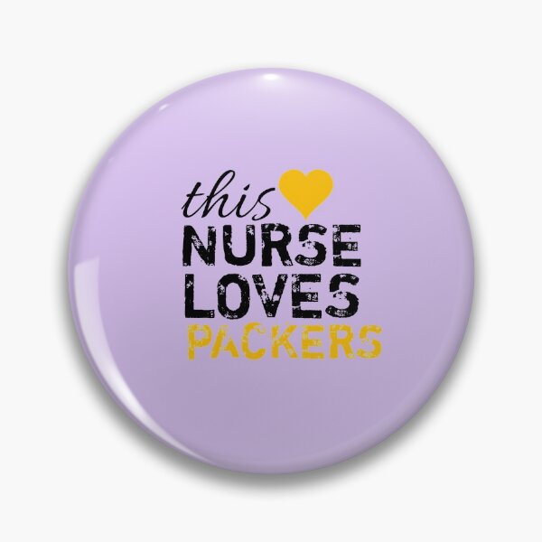 Item preview, this nurse loves packers  funny gift designed and sold by medbouk1.