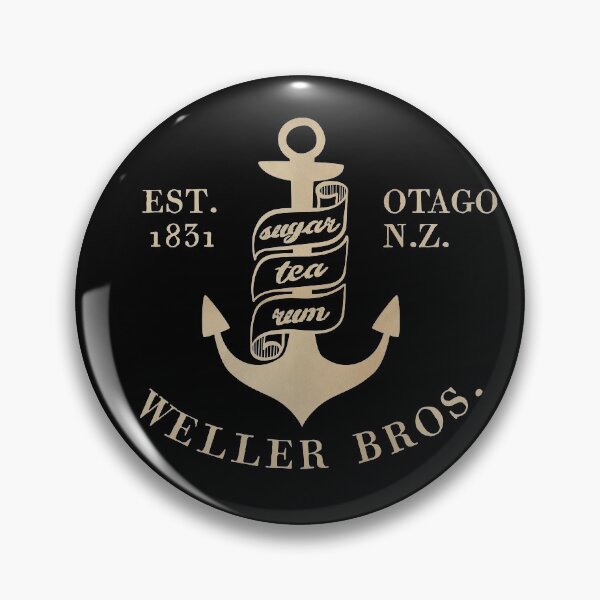 Item preview, Weller Bros: Wellerman sea shanty logo (parchment look) designed and sold by Ofeefee.