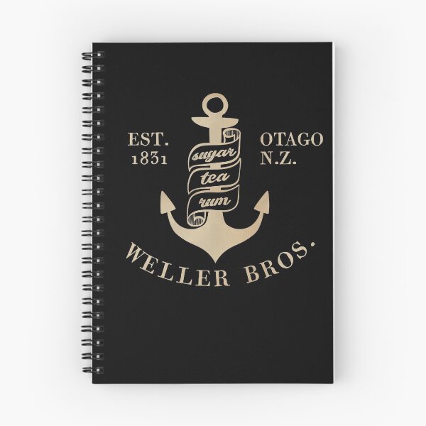Item preview, Weller Bros: Wellerman sea shanty logo (parchment look) designed and sold by Ofeefee.