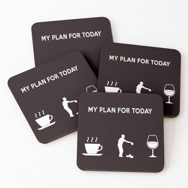Item preview, My Plan For Today Cornhole, Funny Cornhole Design, Cornhole Quote  designed and sold by Aerial Addicts.