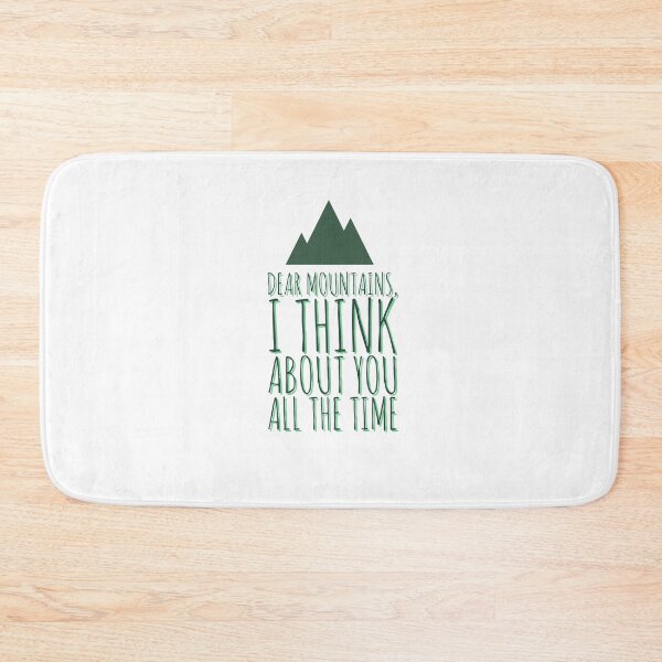 Item preview, Dear mountains, I think about you all the time designed and sold by Tropical Blood.