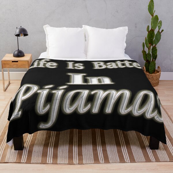 Item preview, Life is better in pyjamas designed and sold by TBShali.