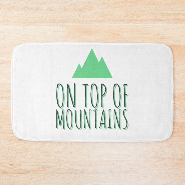 Item preview, On top of mountains - mountain lover - love montain  designed and sold by Tropical Blood.
