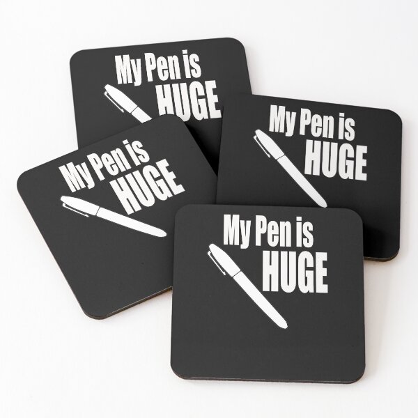 Item preview, My pen is huge designed and sold by Crystalsgraphix.