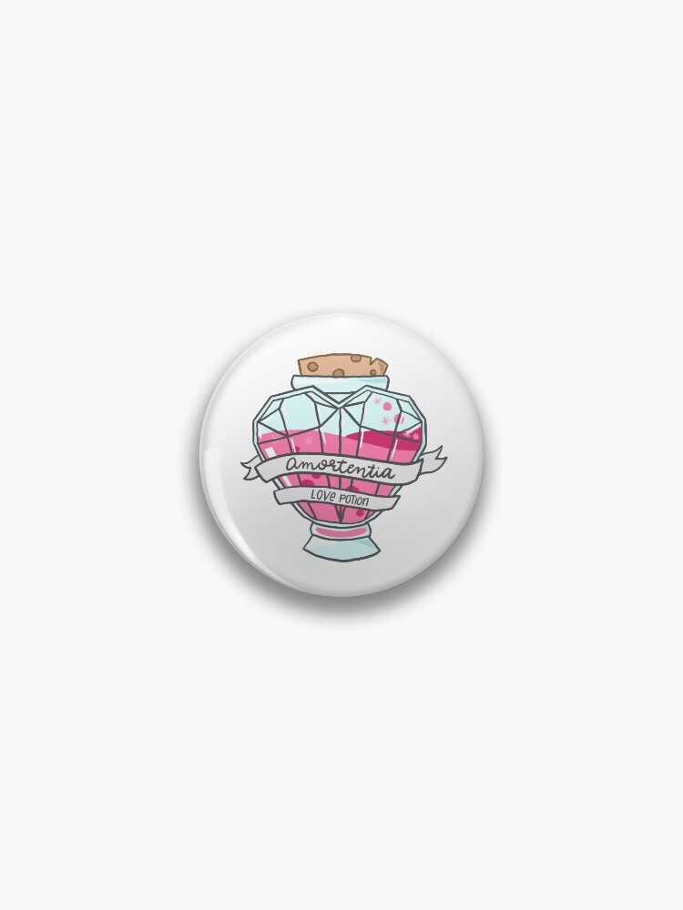 Hermione Granger Pink Pin by Amortentia Pins shops