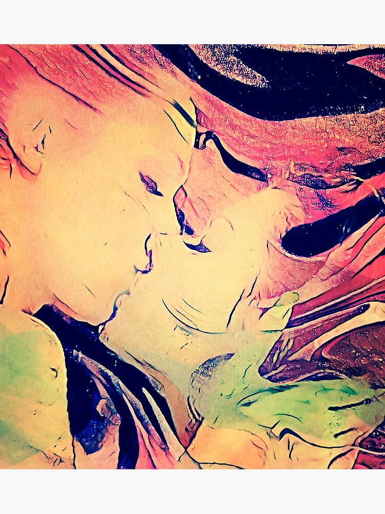 Abstract Kiss by OfSelina