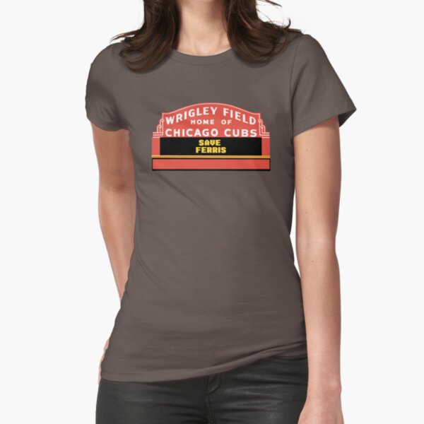 toruandmidori Save Ferris - Wrigley Field Sign Women's T-Shirt