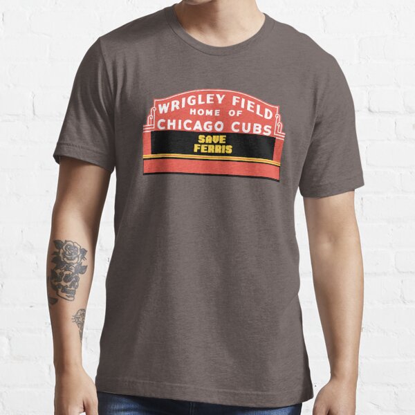  Ferris Buellers Day Off Save Ferris Field Sign Men's T