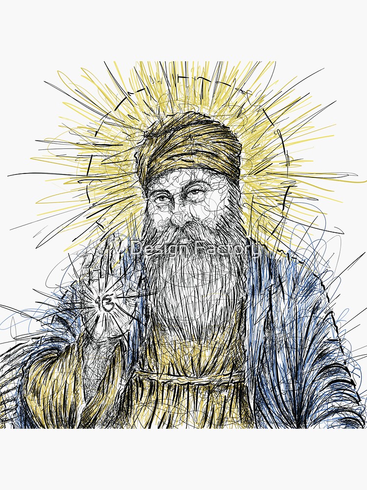 Guru Nanak Jayanti special Drawing easy | How to draw Guru Nanak Dev ji | Gurupurab  drawing - YouTube