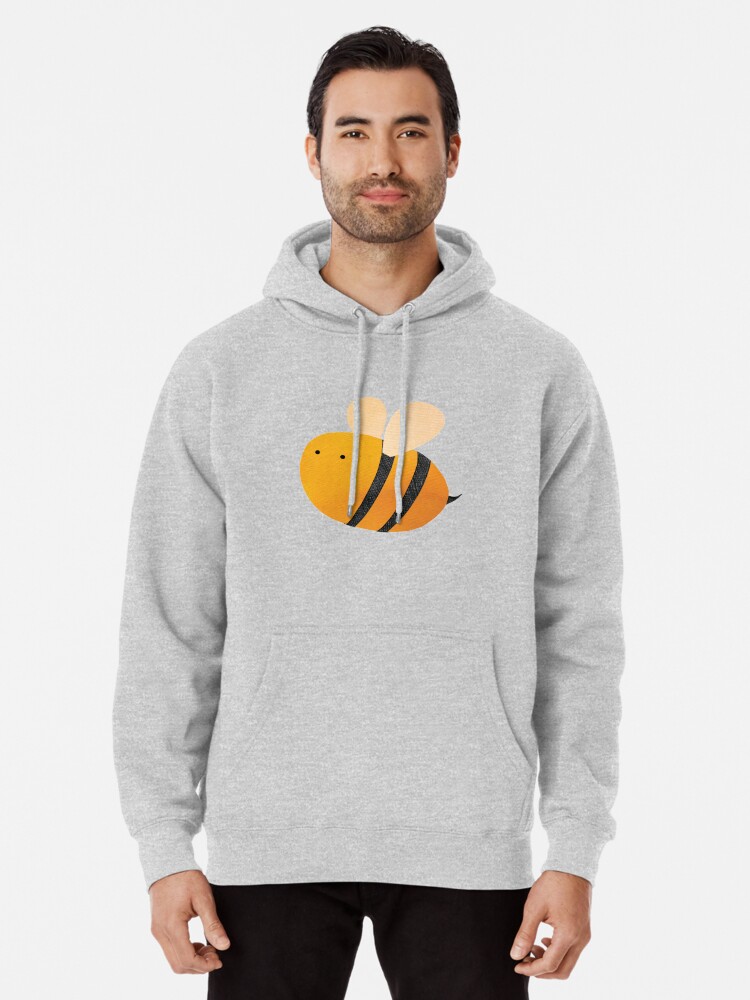 Fresh Hoods Sunflower Bee Zip Up Hoodie