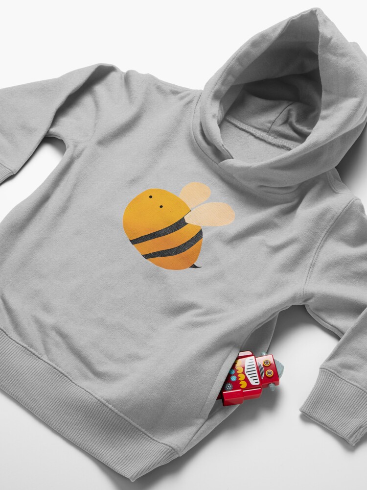 Thumbnail 4 of 5, Toddler Pullover Hoodie, Bee designed and sold by aileenswansen.
