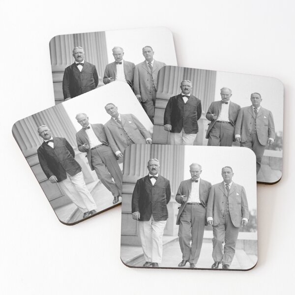 Item preview, Senator Albert Fall With Two Colleagues - United States Capitol 1918 designed and sold by warishellstore.
