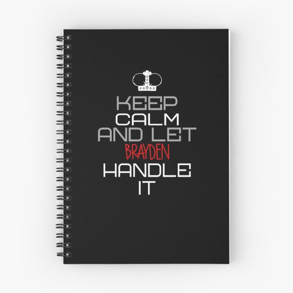 Item preview, Keep Calm And Let Brayden Handle It designed and sold by IcyTees.