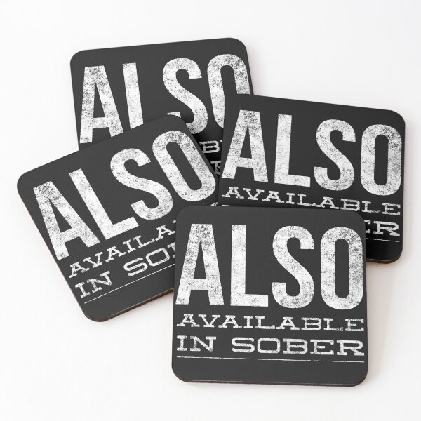 Item preview, Also Available In Sober designed and sold by Letters-Art.