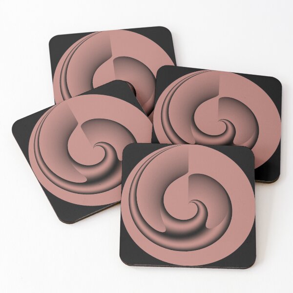 Item preview, In Shadow of Pink Abstract Mysterious Vortex designed and sold by ALEX PHOTO DREAMS.