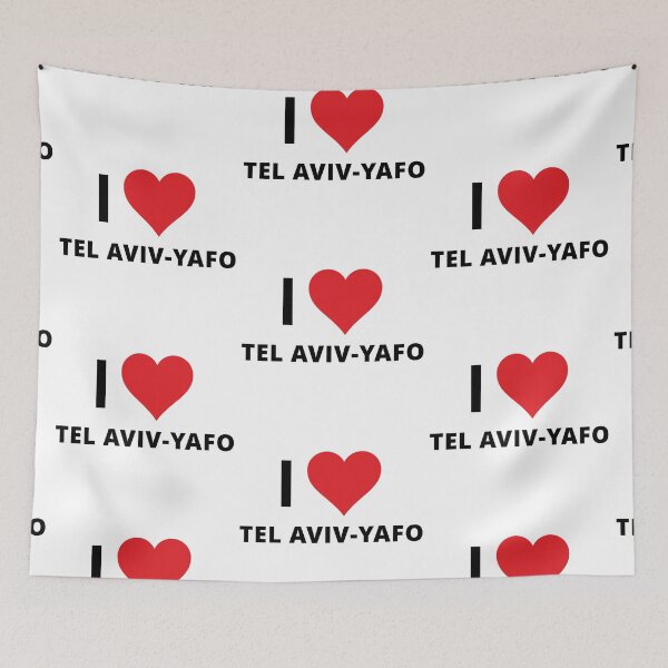 Item preview, I Love Tel Aviv-Yafo (light) designed and sold by mugify.