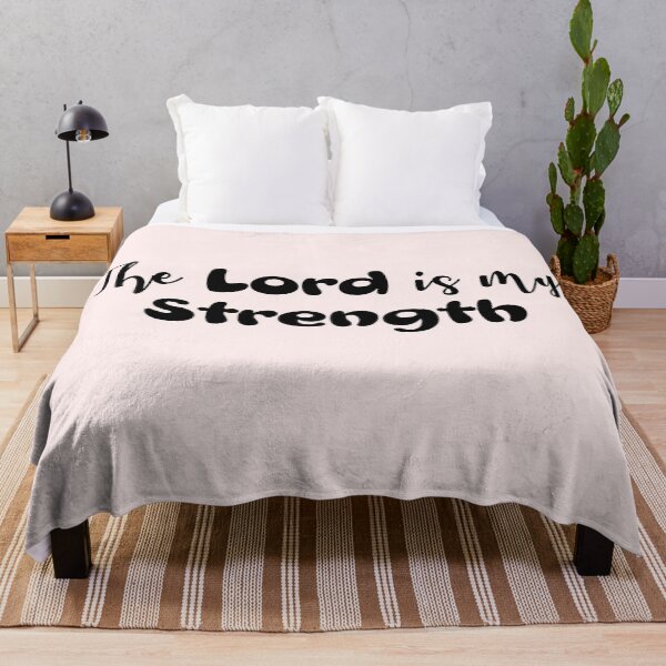 Item preview, The Lord is my Strength designed and sold by neishy.