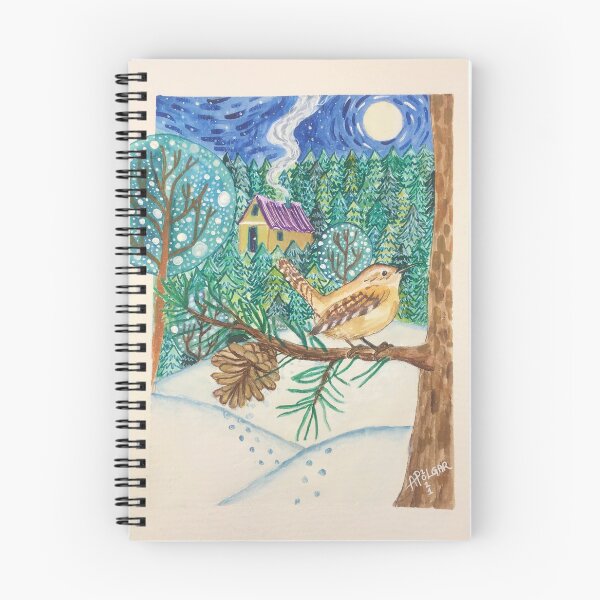 Item preview, A wren among the pine trees designed and sold by pilimagination.
