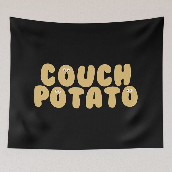 Item preview, Couch Potato faces designed and sold by LPDesignsUK.