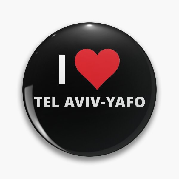 Item preview, I Love Tel Aviv-Yafo (dark) designed and sold by mugify.