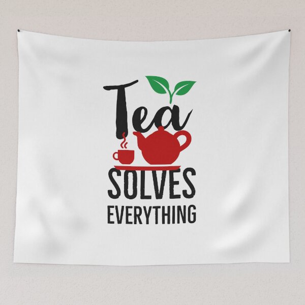 Item preview, Tea solves everything designed and sold by Gingatoo.