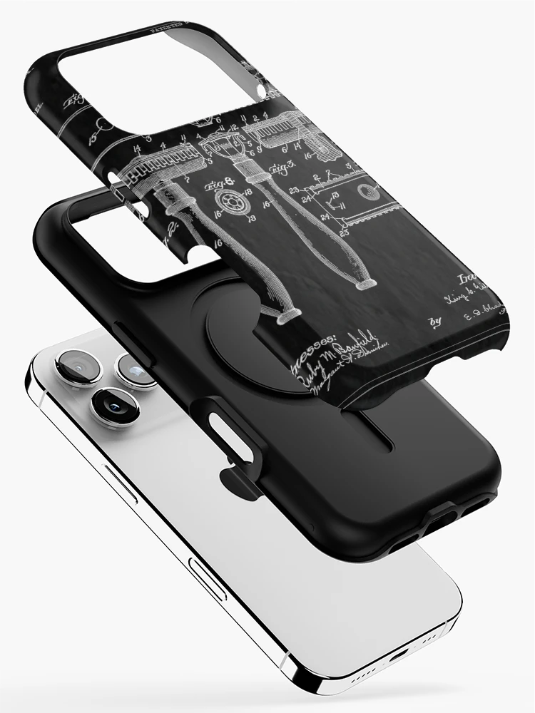 Thumbnail 2 of 4, iPhone Case, Patent Image - Razor - Inverted designed and sold by imageresource.
