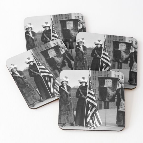 Item preview, Rosalie Gardiner Jones, Jessie Stubbs, and Ida Craft - Suffragettes Circa 1912 designed and sold by warishellstore.