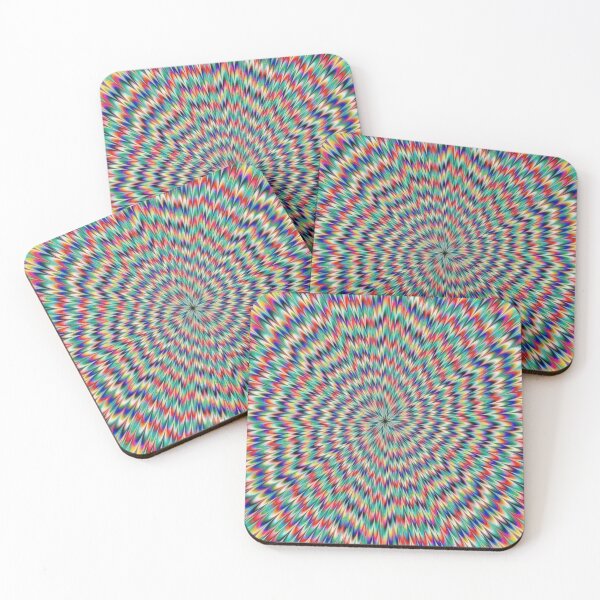 Item preview, 3D design optical illusion moving image psychedelic designed and sold by thetextbookgirl.