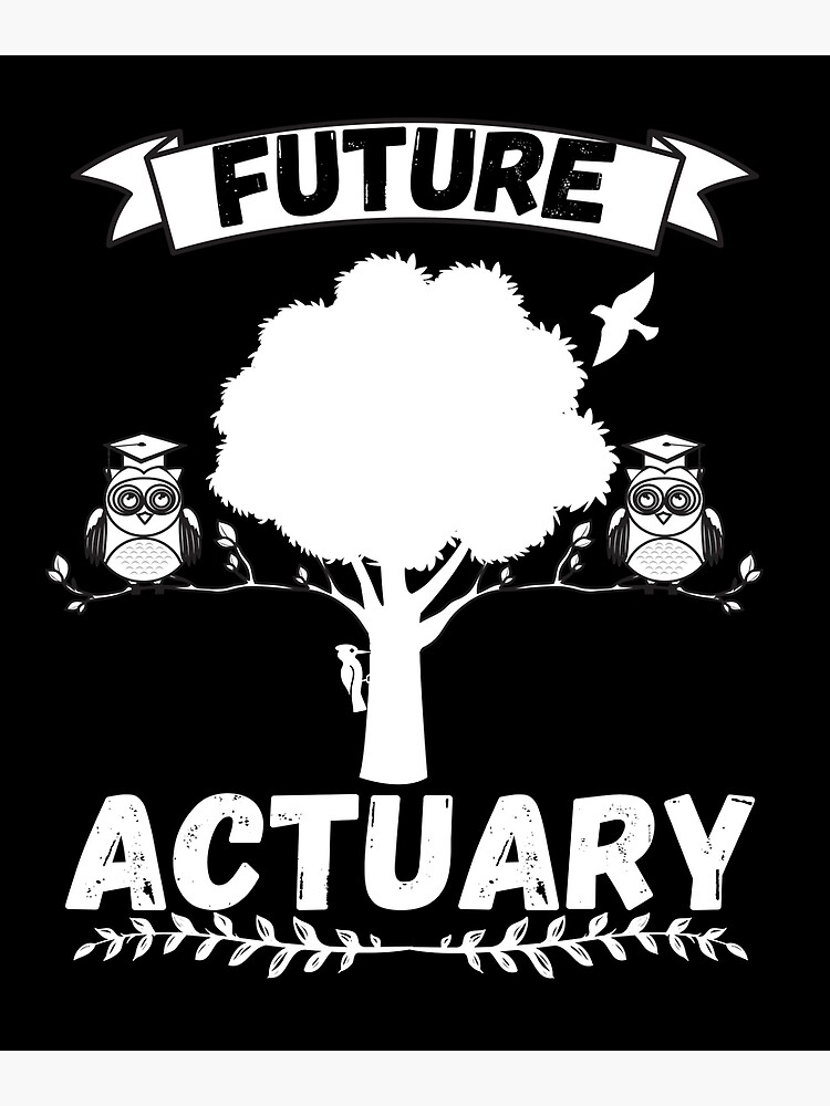 Disover Future Actuary - Profession Premium Matte Vertical Poster