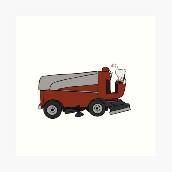 Zamboni Wall Art Redbubble
