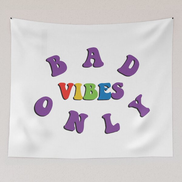 Item preview, BAD VIBES ONLY designed and sold by RubyIsNotCool.