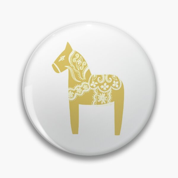Item preview, Dala Horse (Daffodil) designed and sold by A Mere Design.
