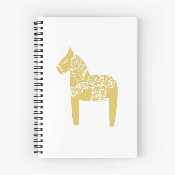 Item preview, Dala Horse (Daffodil) designed and sold by A Mere Design.