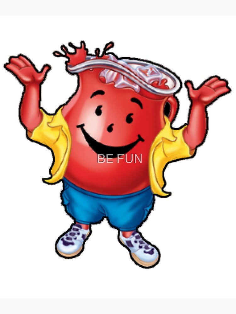 "kool aid man" Poster by ZORO33 Redbubble