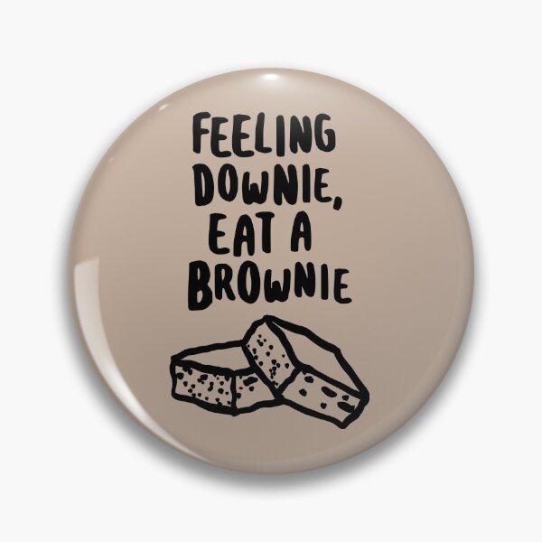 Item preview, Feeling downie, eat a Brownie designed and sold by lemontee.