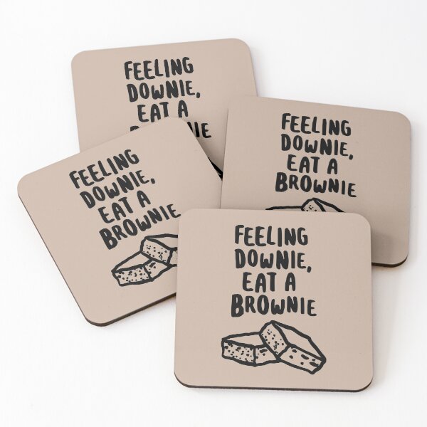 Item preview, Feeling downie, eat a Brownie designed and sold by lemontee.