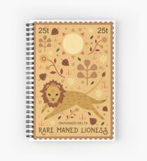 Maned Lioness Spiral Notebook