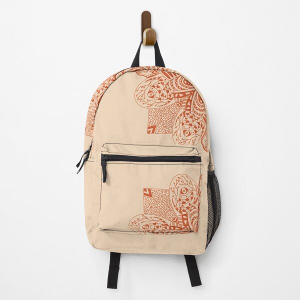 Item preview, Orange square mandala designed and sold by DomaDoma.