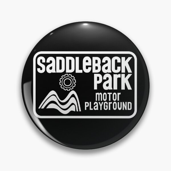 Item preview, Saddleback Park Motor Playground Logo (White) designed and sold by racerspitstop.