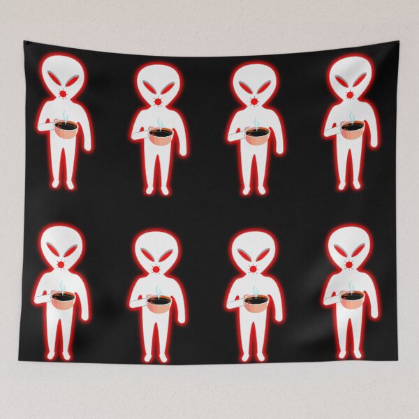 Item preview, Space Alien Coffee designed and sold by janraydesigns.