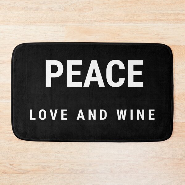 Item preview, Peace Love And Wine | Peace Lover | Wine Lover | Peace And Wine Lover designed and sold by ZampCart.