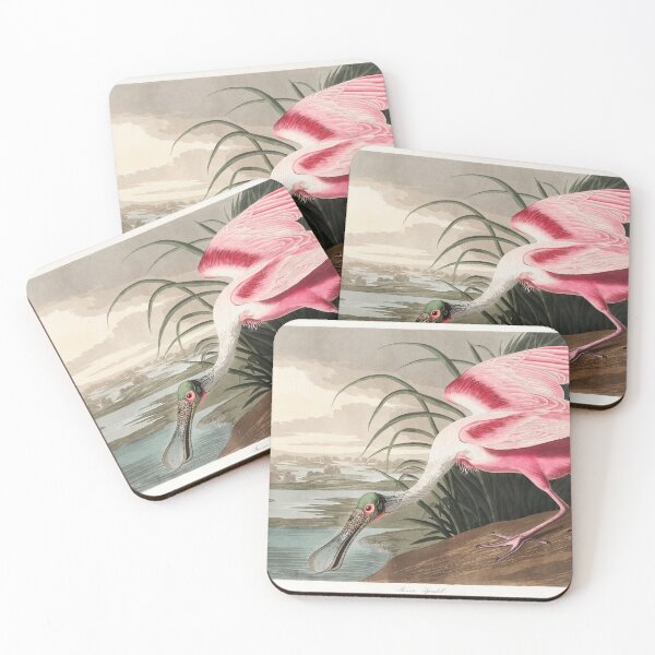 Item preview, Roseate Spoonbill by John James Audubon  designed and sold by redoARTstore.