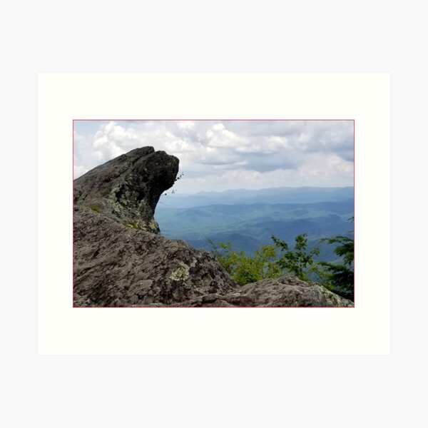 Blowing Rock Art Print