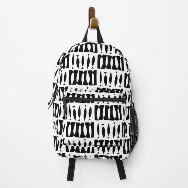 Item preview, ABSTRACT TUNA FISH BLACK AND WHITE, BY SUBGIRL designed and sold by SUBGIRL.