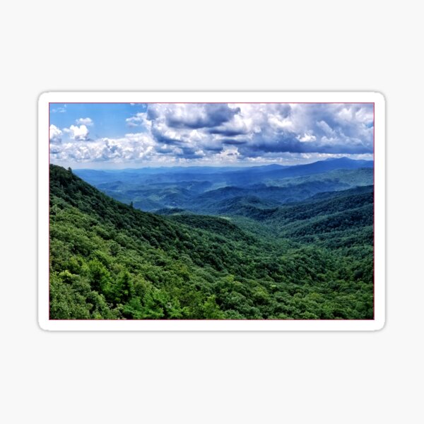 Blue Ridge Mountains Sticker