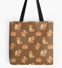 Tiny Shibas Tote Bag