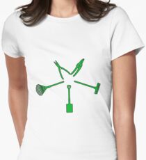 Garden garden tools Women's Fitted T-Shirt