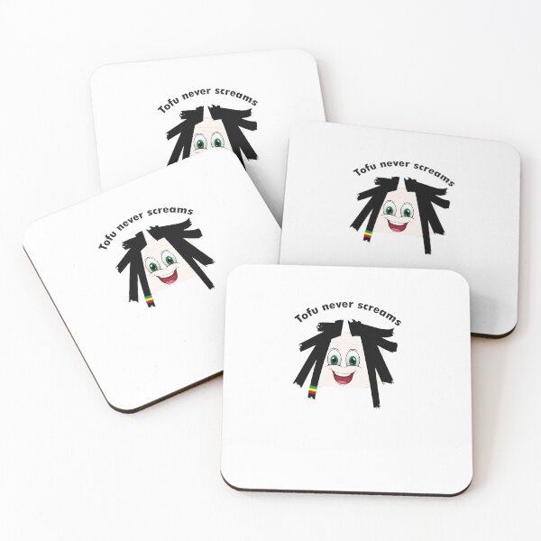 Item preview, funny tofu vegan quote art designed and sold by vgrecipes.