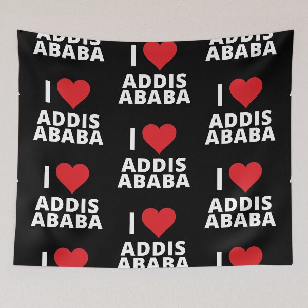 Item preview, I Love Addis Ababa (dark) designed and sold by mugify.