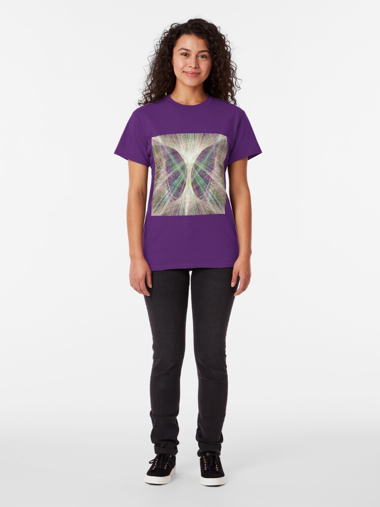 Alternate view of Linify Light butterfly Classic T-Shirt